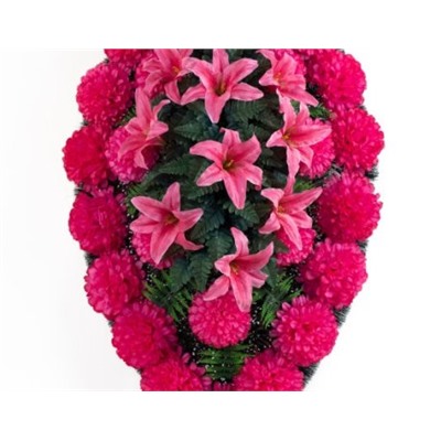 Искусственные цветы, Венок ритуальный "Пази" для проведения обряда похорон (1010237)