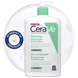 CeraVe Gel Limpiador Espumoso 1 Litro