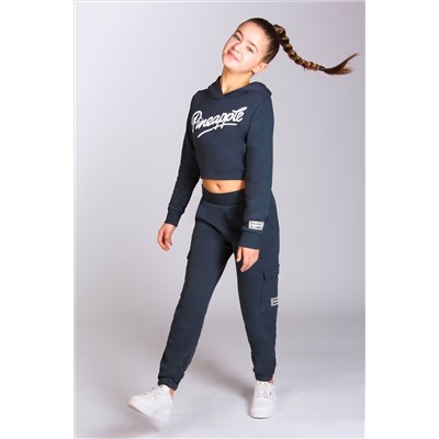 Pineapple Girls Grey Cargo Joggers