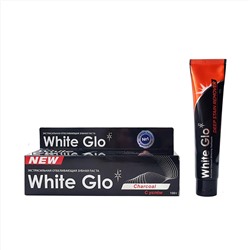 Зубная паста с углем 100 мл WHITE GLO