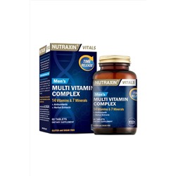 Nutraxin Multivitamin & Mineral Complex For Men 60