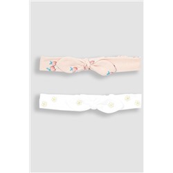 JoJo Maman Bébé 2-Pack Pretty Headbands