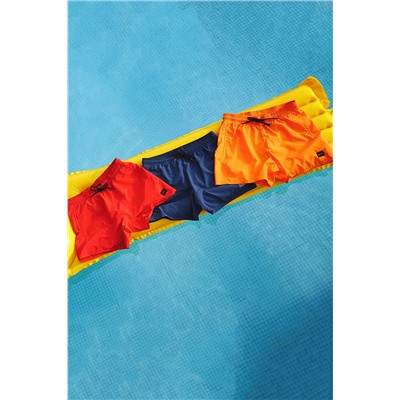 Мужской однотонный купальник антрацитового цвета, быстросохнущий, стандартный размер, шорты для плавания E003801