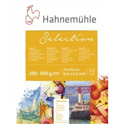 Hahnemuhle Альбом-склейка для акварели "Watercolour Selection", 24х32 см, 14 л, ассорти
