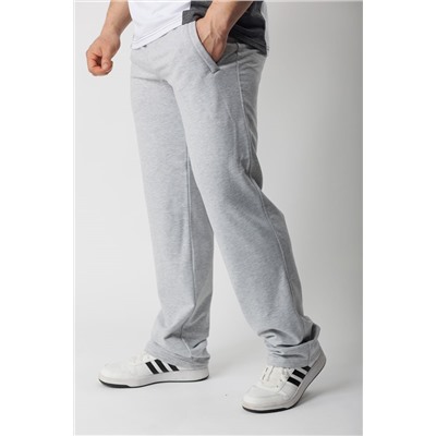 Спортивные брюки М-1207: Серый меланж