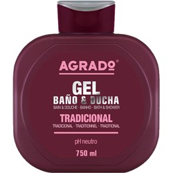 AGRADO Гель для ванн и душа (750ml) "Тraditional". 8 /5932/