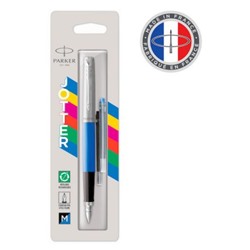 Ручка перьевая PARKER "Jotter Original F60" (CW2096858) Blue CT M ст.нерж., блистер (1829479)