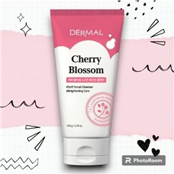 Гель с микрогранулами "Cherry Blossom" для умывания с экстрактом цветов сакуры 150 г