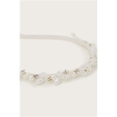 Monsoon Natural Prom Jewel Headband