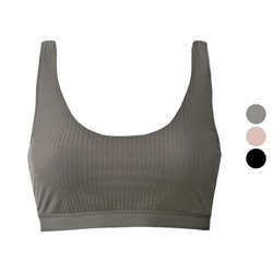 esmara® Damen Ripp-Bustier mit tiefem Rückenausschnitt