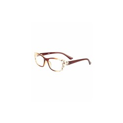 Готовые очки BOSHI 85017 Коричневые-Белые