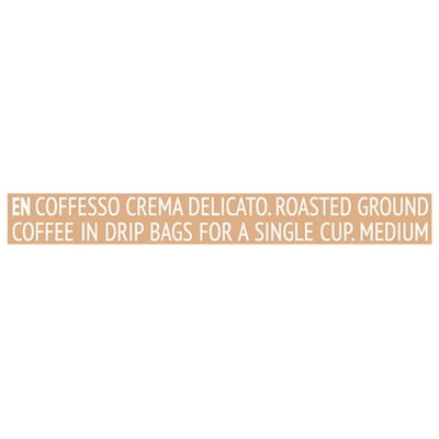 Кофе в дрип-пакетах COFFESSO "Crema Delicato" 5 порций по 9 г, 102312