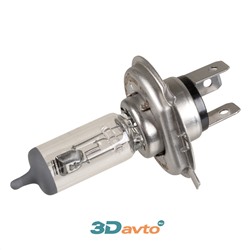 Автолампа H4 60/55W OSRAM BILUX компл,1 шт*