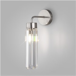 Настенный светильник с хрусталем
                     Eurosvet  60163/1 никель