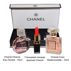 Женский подарочный набор Chanel 3 в 1 17.02