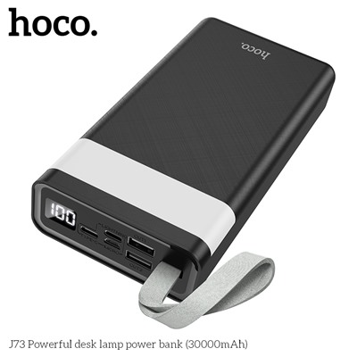 Портативный аккумулятор HOCO J73 30000 mAh (черный)