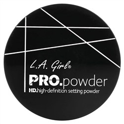 L.A. Girl, Пудра-хайлайтер Pro HD Setting Powder, оттенок Translucent, 5 г