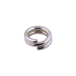 "Zlatka" Кольцо соединительное FMK-R04 4 мм 5 х 50 шт 03 под античное серебро