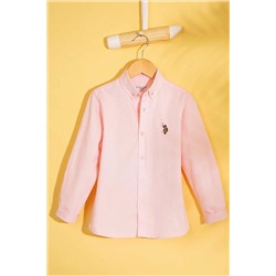Розовая тканая рубашка для мальчика G083SZ004.000.756964