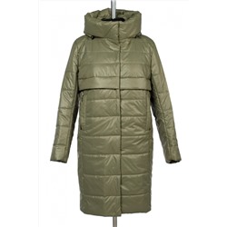 04-2936 Куртка женская демисезонная (синтепон 150) Плащевка зеленый