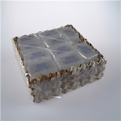 КРИСТАЛЛ СВЕЖЕСТИ Кристалл-слиток супер-мини брусок с глицерином 20*55 г в коробке из пальмы Пандан