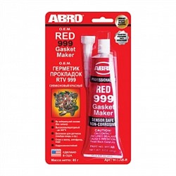 ABRO Герметик прокладок ABRO красный 85гр