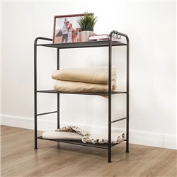 Стеллаж "Валенсия 23" (VALENCIA 23 Shelf rack) (Черный)