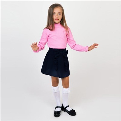 Школьная юбка для девочки, рост 134 -140 см, цвет синий