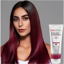 Chi ionic color illuminate кондиционер оттеночный красный махагон 250 мл габ