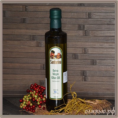 Масло оливковое EXTRA VIRGIN SANTORINA 500 мл Dorica (Греция)