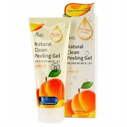 EKEL Пилинг-скатка с экстрактом абрикоса Natural Clean peeling gel Apricot
