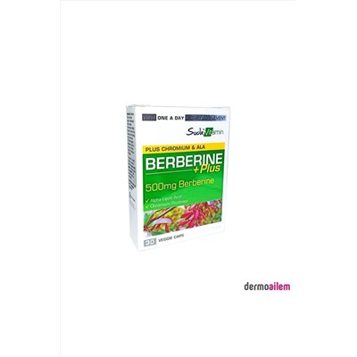 Suda Vitamin Berberine Plus 30 Kapsül