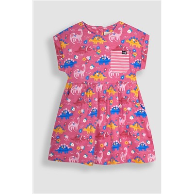 JoJo Maman Bébé Drop Shoulder Jersey Dress