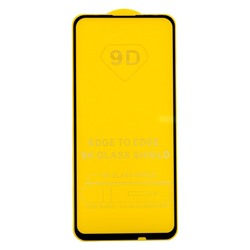 Защитное стекло Huawei P40 Lite (черный) 9D тех.упаковка