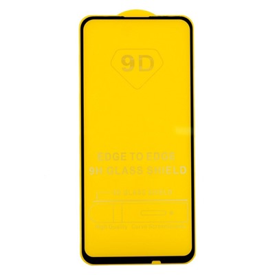 Защитное стекло Huawei P40 Lite (черный) 9D тех.упаковка