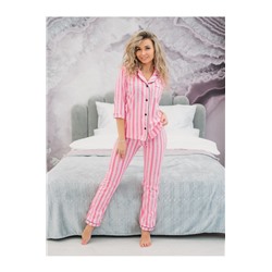 Пижама женская Little secret (брюки) ярко-розовый