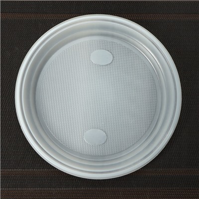 Набор пластиковой одноразовой посуды на 6 персон Не ЗАБЫЛИ! «Пикник», тарелки d=20,5 см, стаканы 200 мл, вилки, цвет белый