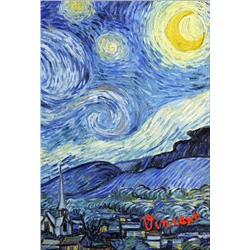 Обложка для паспорта. Ван Гог. Звёздная ночь (Арте)