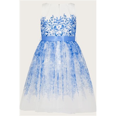 Monsoon Blue Gabriella Floral Dress