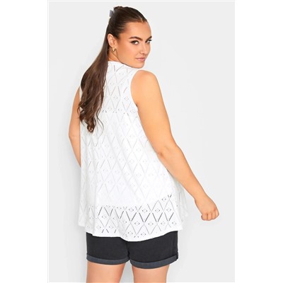 Style Diva Плюс размер Кружевная блузка без подкладки с короткими рукавами и v-образным вырезом 302382