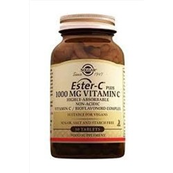 Solgar Ester-c Plus 1000 Mg 30 Tablet