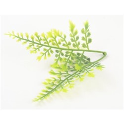 Искусственные цветы, Ветка - лист петрушки без литника для венка (1010237) зеленый комбинированный