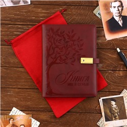 Родословная книга со встроенной флешкой 16 Gb «Книга всей семьи», 17,5 х 23 см.