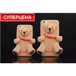 Чехол Moschino Bear Медведь для iPhone 6