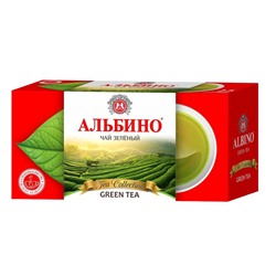 *АКЦИЯ Альбино чай зелёный 100 гр 1/60 шт