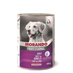 Влажный корм Morando Professional для собак, паштет с бараниной, 400 г