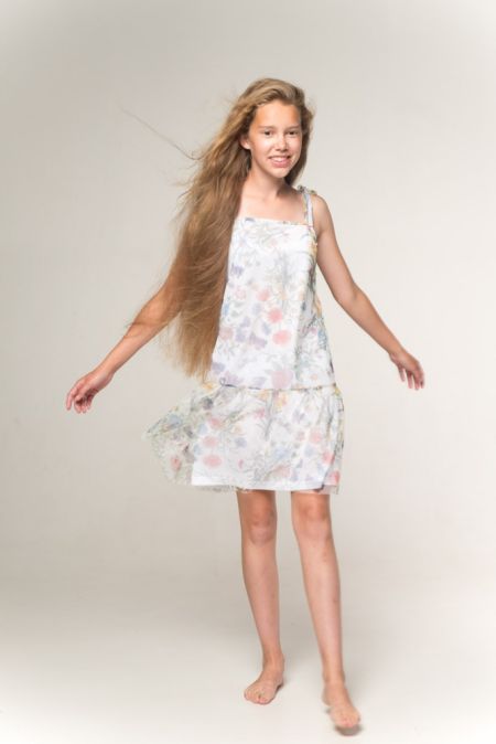 Нарядное платье для девочки подростка 12-14 лет, размер 40