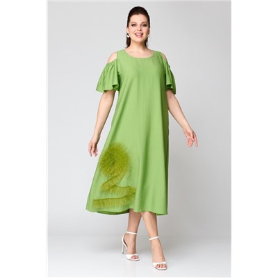 Платье Кокетка и К 1141-1 зеленый