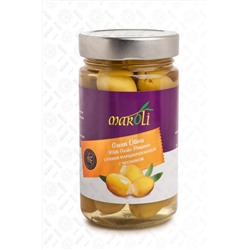 Оливки "Maroli" 320 гр фаршированные чесноком 1/12 стекло