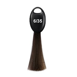 OLLIN N-JOY 6/35 – темно-русый золотисто-махагоновый; перманентная крем-краска для волос 100мл